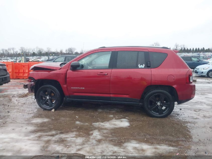 2016 Jeep Compass Sport VIN: 1C4NJCBA9GD525538 Lot: 43941252