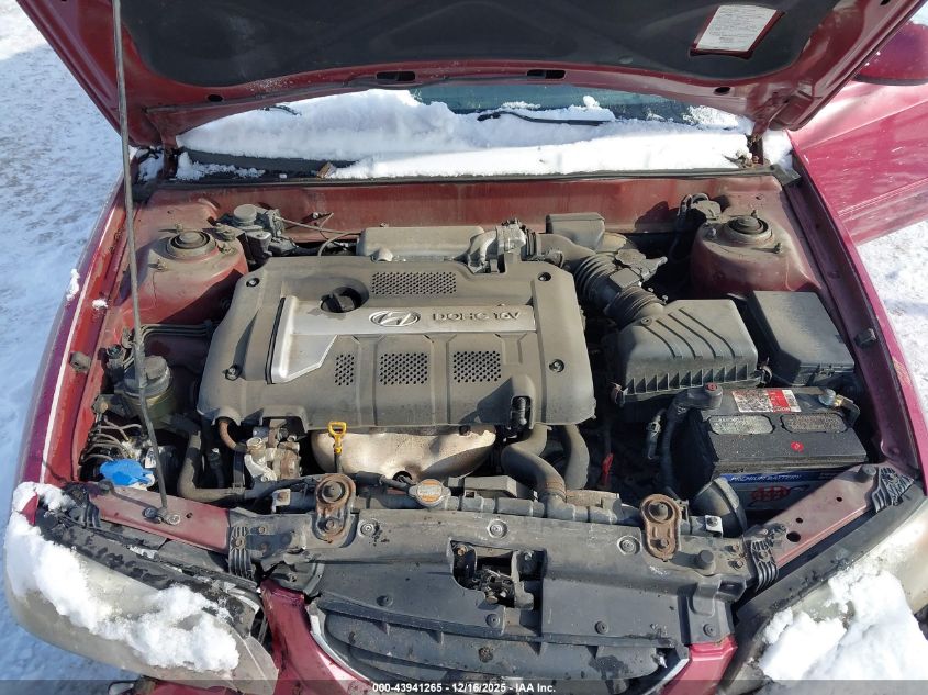 2006 Hyundai Elantra Gls/Limited VIN: KMHDN46D66U206506 Lot: 43941265