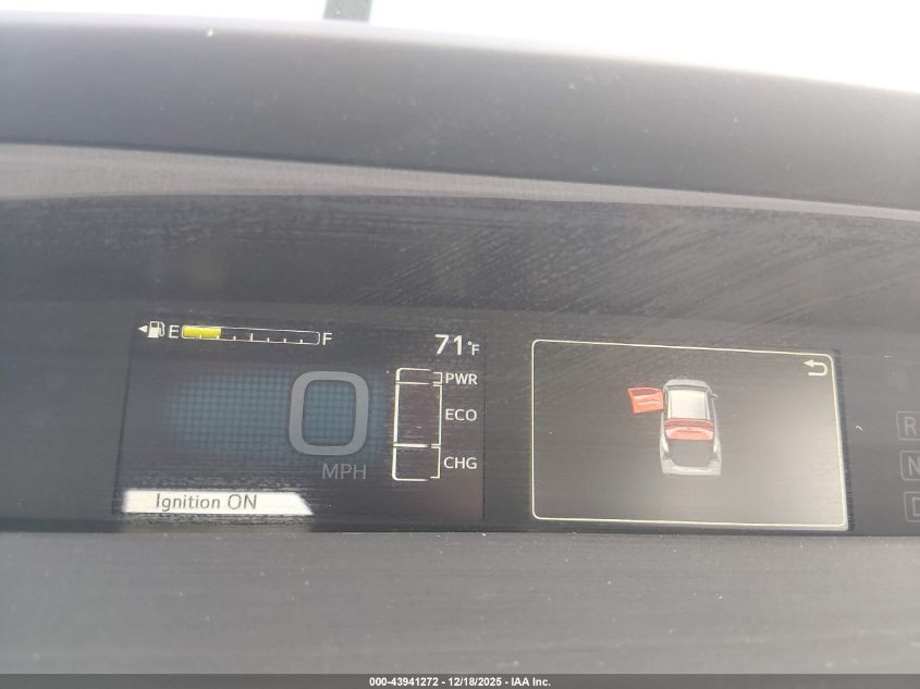 2022 Toyota Prius L VIN: JTDKAMFU8N3157773 Lot: 43941272