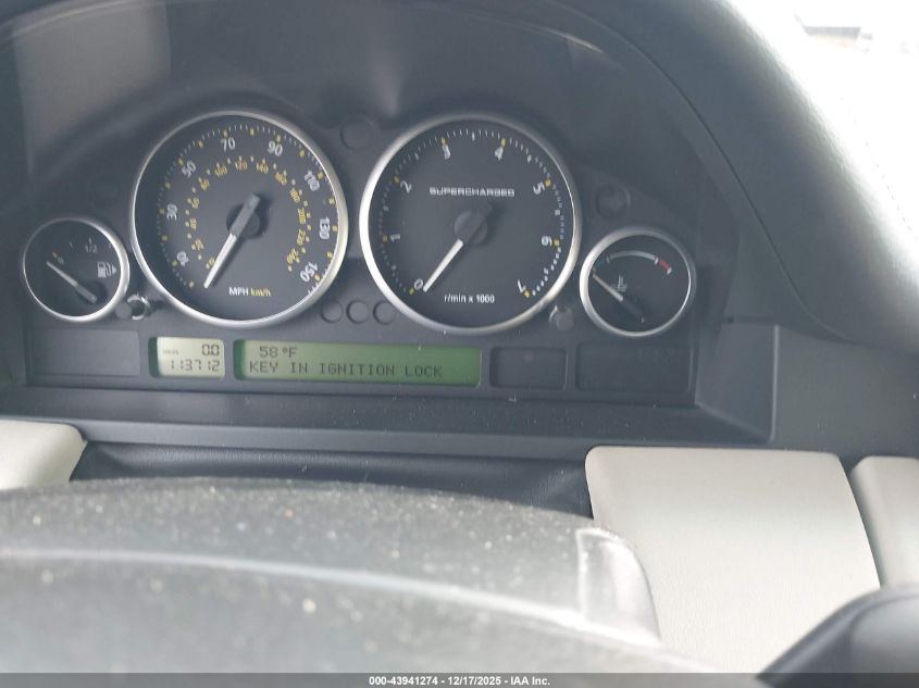 2008 Land Rover Range Rover Supercharged VIN: SALMF13478A265193 Lot: 43941274