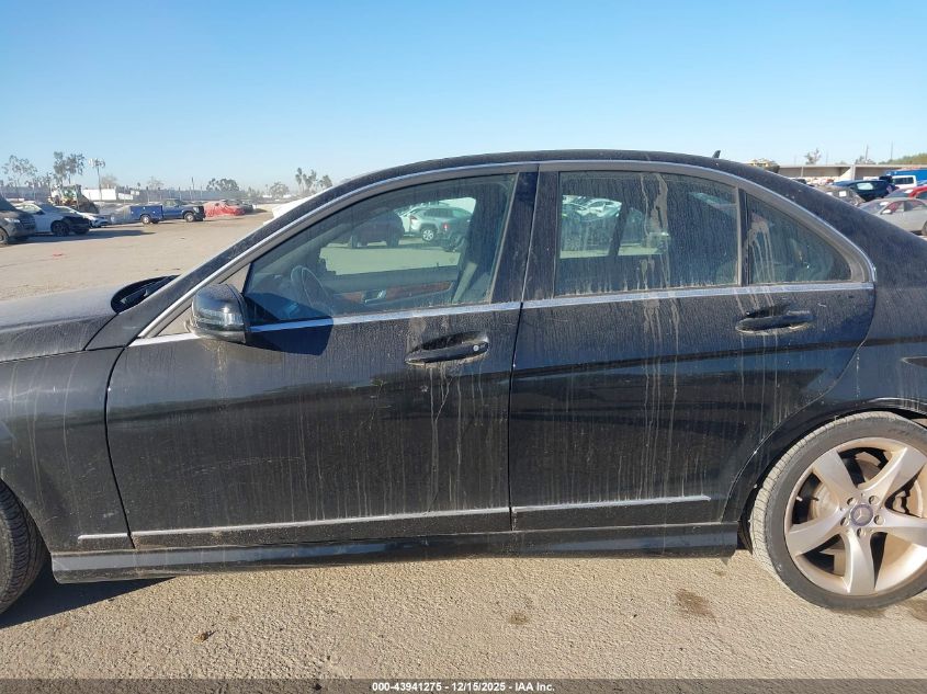 2014 Mercedes-Benz C 250 Sport VIN: WDDGF4HB0EA966592 Lot: 43941275