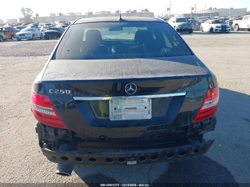 2014 Mercedes-Benz C 250 Sport VIN: WDDGF4HB0EA966592 Lot: 43941275