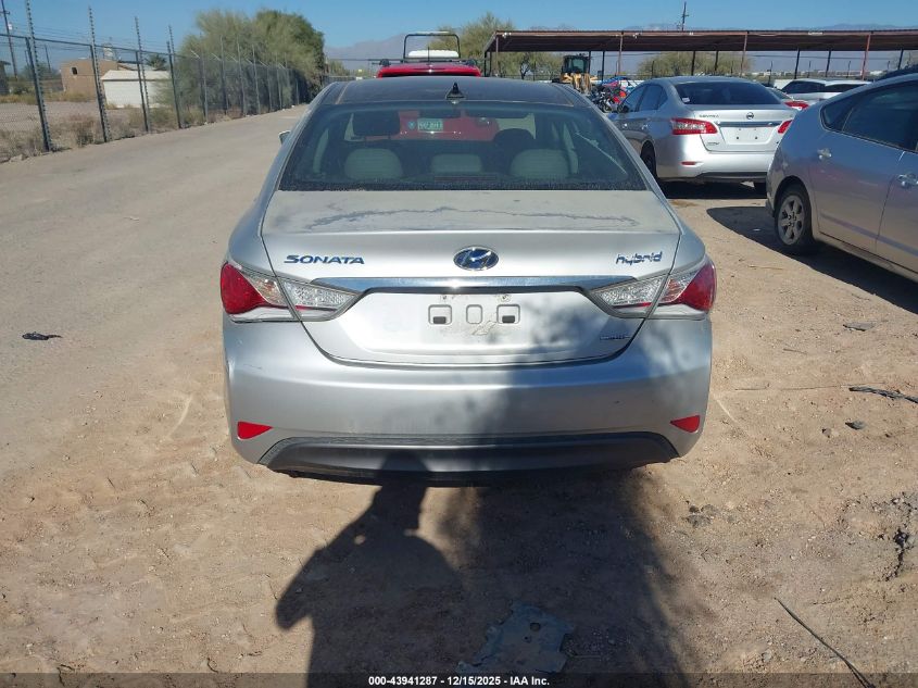 2015 Hyundai Sonata Hybrid Limited VIN: KMHEC4A41FA128932 Lot: 43941287