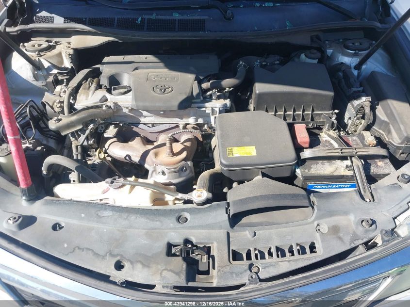 2012 Toyota Camry Le VIN: 4T4BF1FK4CR262382 Lot: 43941298