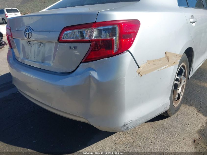 2012 Toyota Camry Le VIN: 4T4BF1FK4CR262382 Lot: 43941298