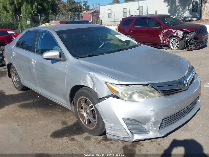 2012 Toyota Camry Le VIN: 4T4BF1FK4CR262382 Lot: 43941298