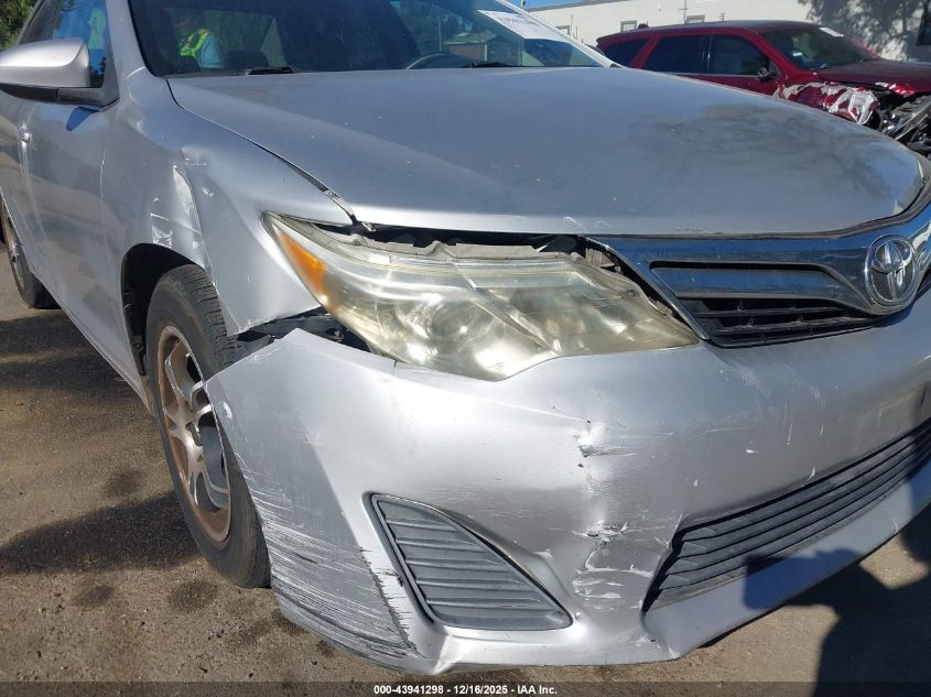 2012 Toyota Camry Le VIN: 4T4BF1FK4CR262382 Lot: 43941298