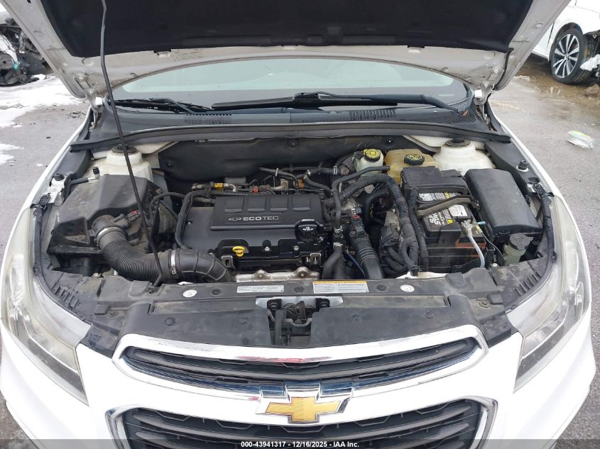 2016 Chevrolet Cruze Limited 1Lt Auto VIN: 1G1PE5SB3G7103399 Lot: 43941317