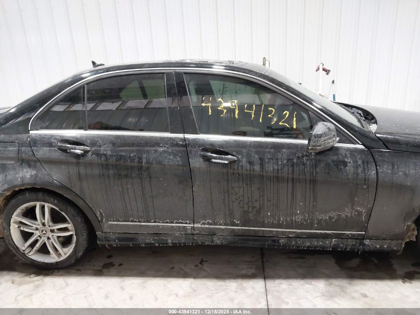 2012 Mercedes-Benz C 300 Sport 4Matic VIN: WDDGF8BB6CF873463 Lot: 43941321