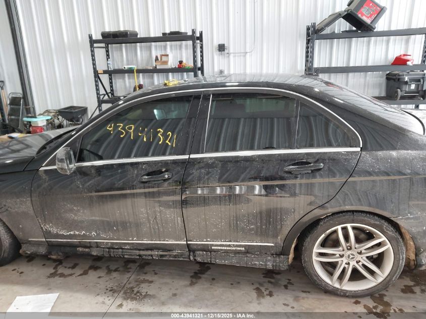 2012 Mercedes-Benz C 300 Sport 4Matic VIN: WDDGF8BB6CF873463 Lot: 43941321