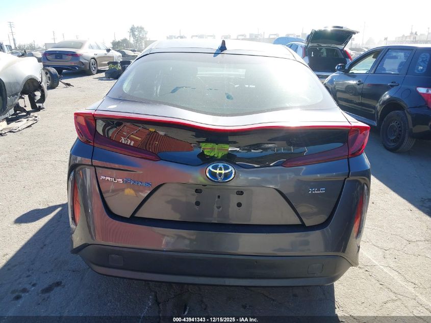 2021 Toyota Prius Prime Xle VIN: JTDKAMFP6M3167775 Lot: 43941343