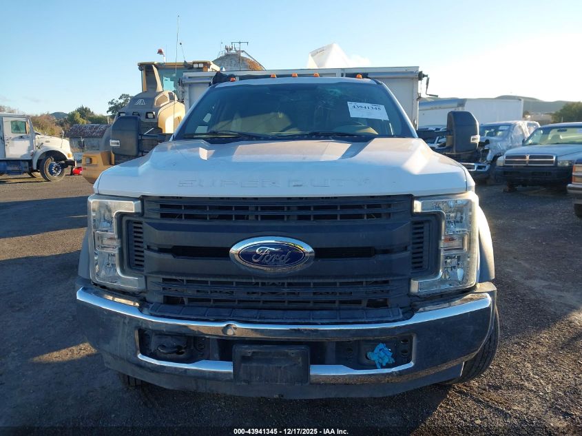 2017 Ford F-550 Chassis Xl VIN: 1FDUF5GT1HEE29462 Lot: 43941345
