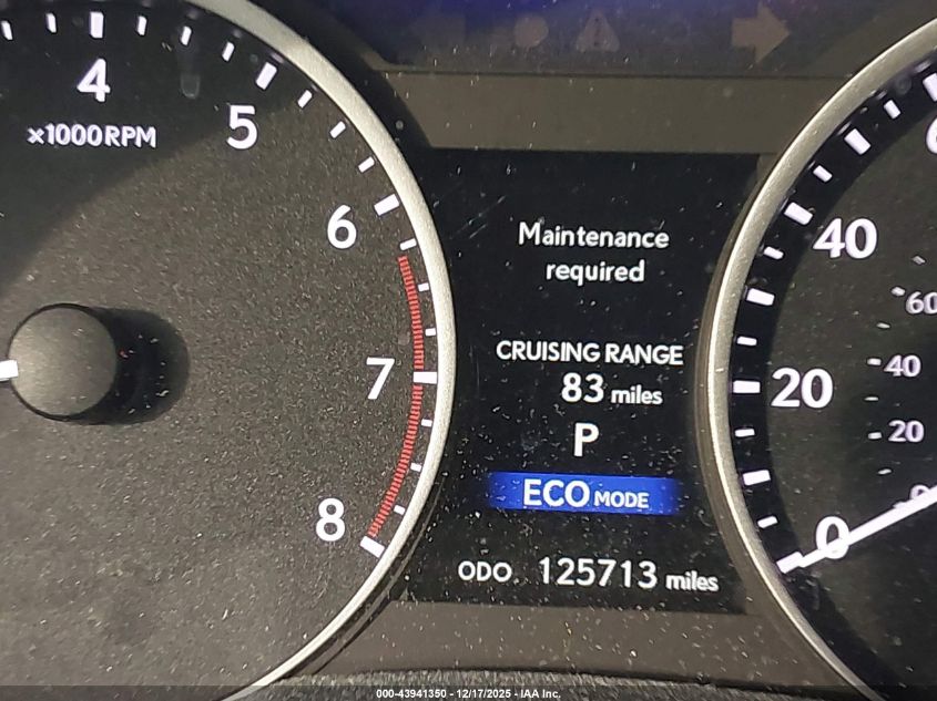 2013 Lexus Es 350 VIN: JTHBK1GG4D2076843 Lot: 43941350