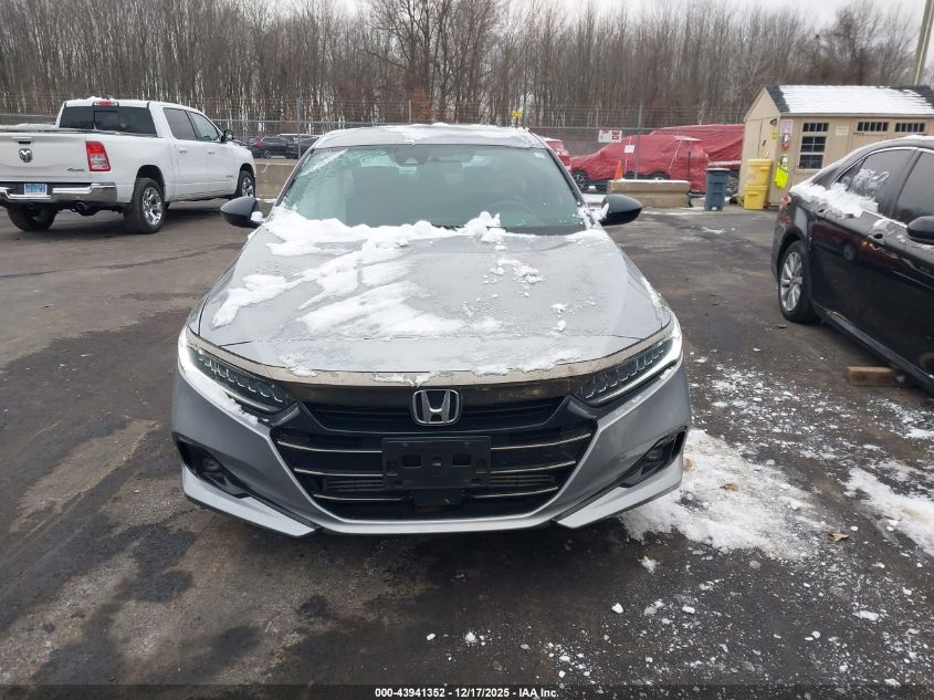 2022 Honda Accord Sport VIN: 1HGCV1F39NA036374 Lot: 43941352