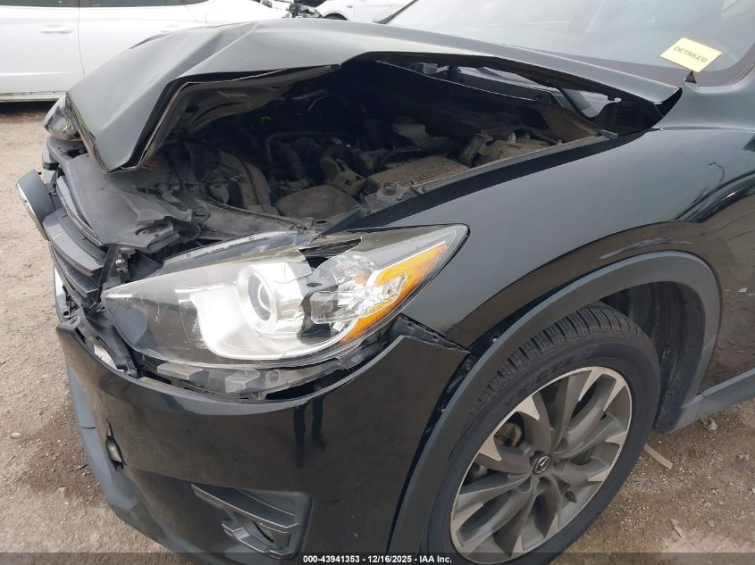 2016 Mazda Cx-5 Grand Touring VIN: JM3KE2DY6G0824236 Lot: 43941353