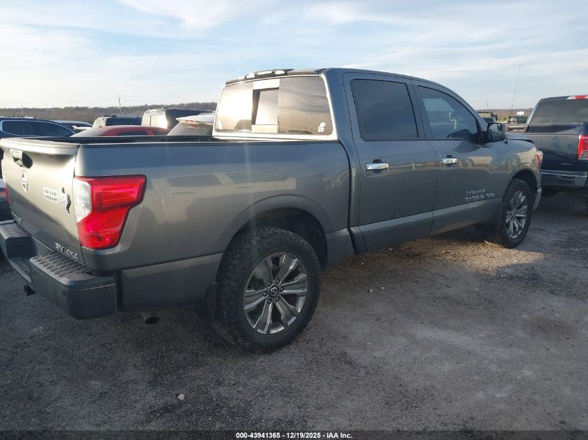 2018 Nissan Titan Sv VIN: 1N6AA1E59JN513034 Lot: 43941365