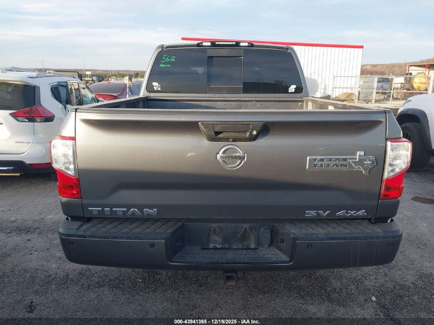 2018 Nissan Titan Sv VIN: 1N6AA1E59JN513034 Lot: 43941365