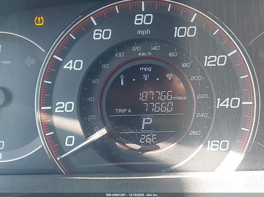 2013 Honda Accord Ex-L V-6 VIN: 1HGCT2B87DA011114 Lot: 43941367