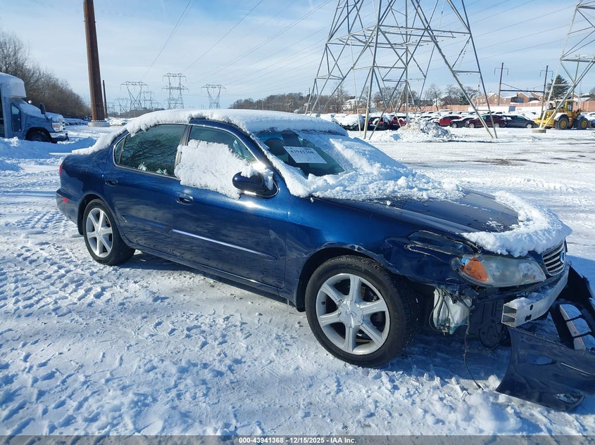 2003 INFINITI I35 Blue VIN: JNKDA31A83T115079