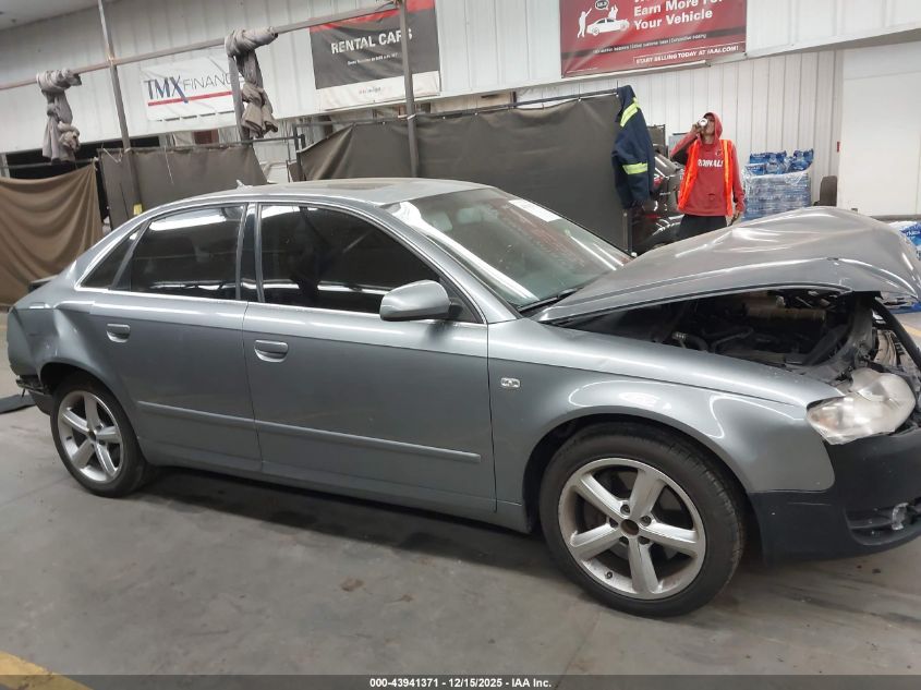 2007 Audi A4 3.2 VIN: WAUDH78E07A133118 Lot: 43941371