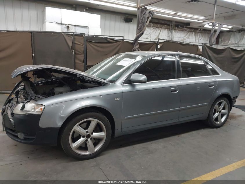 2007 Audi A4 3.2 VIN: WAUDH78E07A133118 Lot: 43941371