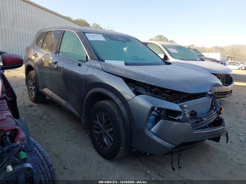 2025 Nissan Rogue S Intelligent Awd VIN: 5N1BT3AB7SC837908 Lot: 43941372