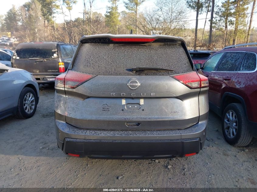 2025 Nissan Rogue S Intelligent Awd VIN: 5N1BT3AB7SC837908 Lot: 43941372