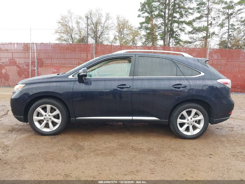 2010 Lexus Rx 350 VIN: 2T2BK1BA1AC043845 Lot: 43941374