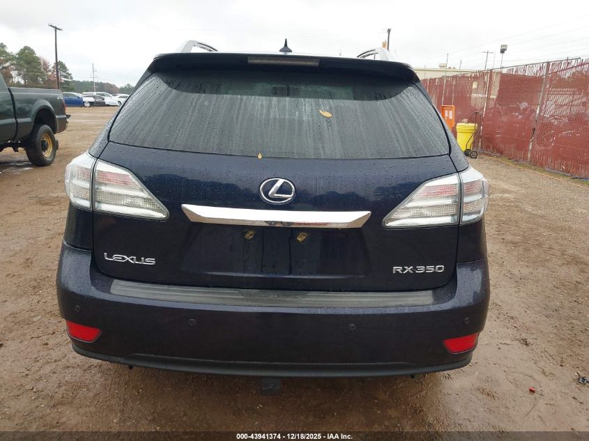 2010 Lexus Rx 350 VIN: 2T2BK1BA1AC043845 Lot: 43941374