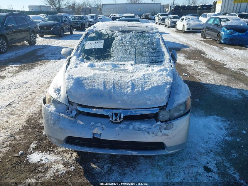 2008 Honda Civic Ex VIN: 2HGFA16808H309082 Lot: 43941379