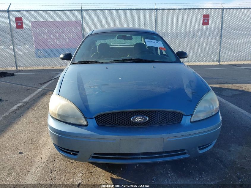 2007 Ford Taurus Se VIN: 1FAFP53U37A186774 Lot: 43941380