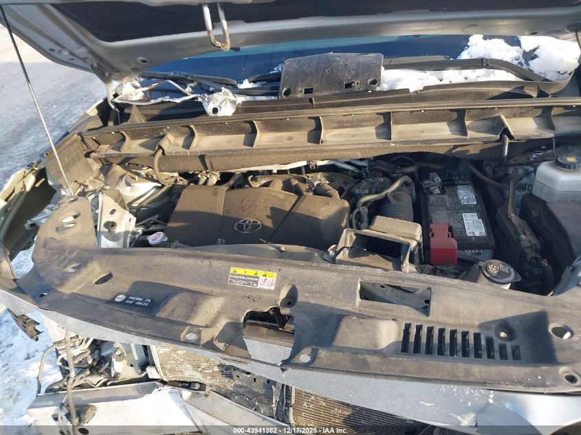 2022 Toyota Highlander Xle VIN: 5TDGZRBH4NS564587 Lot: 43941382