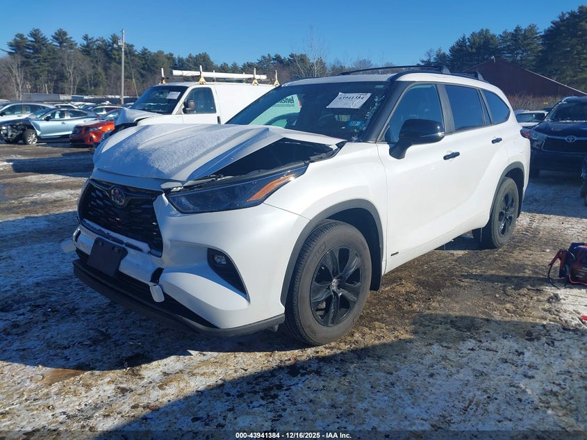 2024 Toyota Highlander Hybrid Xle Nightshade