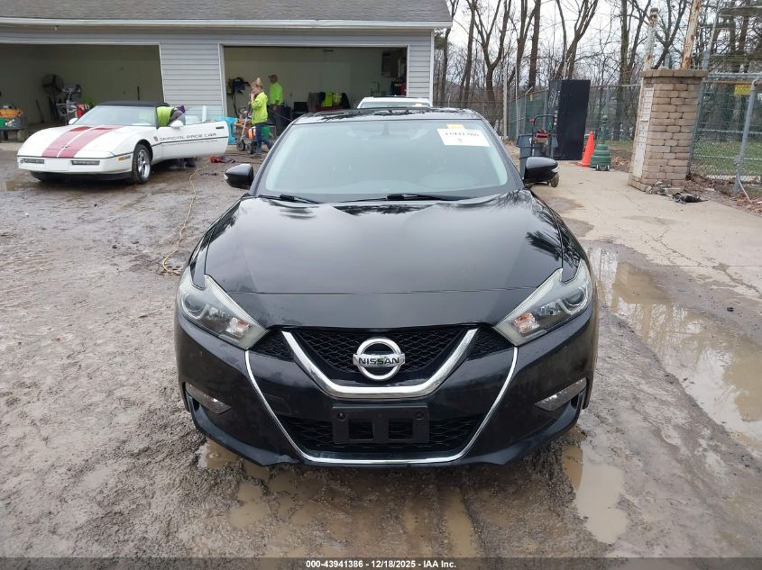 2018 Nissan Maxima 3.5 Sl VIN: 1N4AA6AP2JC364491 Lot: 43941386