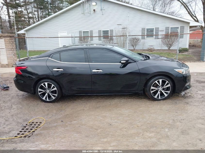 2018 Nissan Maxima 3.5 Sl VIN: 1N4AA6AP2JC364491 Lot: 43941386