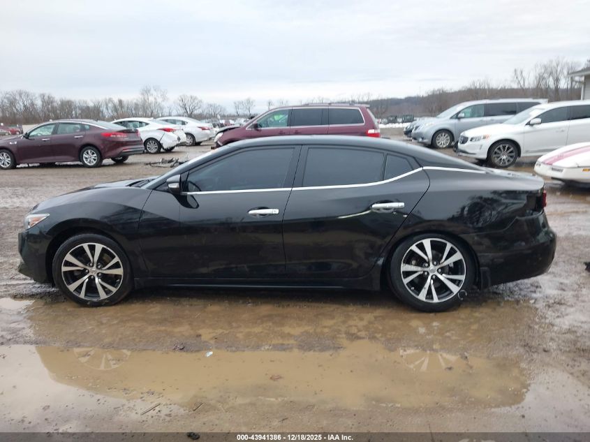 2018 Nissan Maxima 3.5 Sl VIN: 1N4AA6AP2JC364491 Lot: 43941386