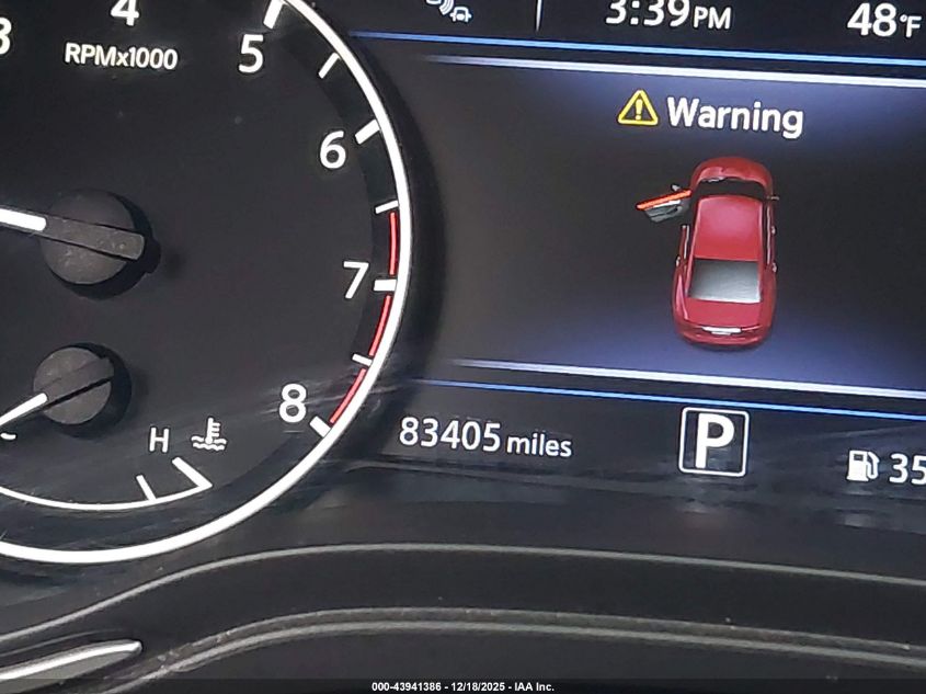 2018 Nissan Maxima 3.5 Sl VIN: 1N4AA6AP2JC364491 Lot: 43941386