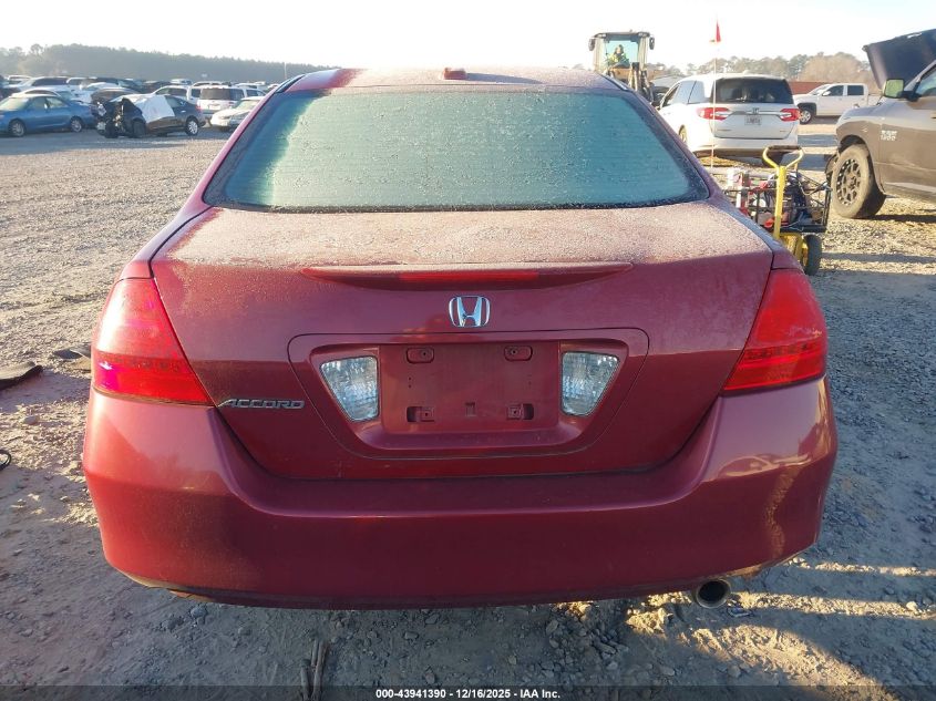 2007 Honda Accord 2.4 Ex VIN: 1HGCM568X7A188608 Lot: 43941390