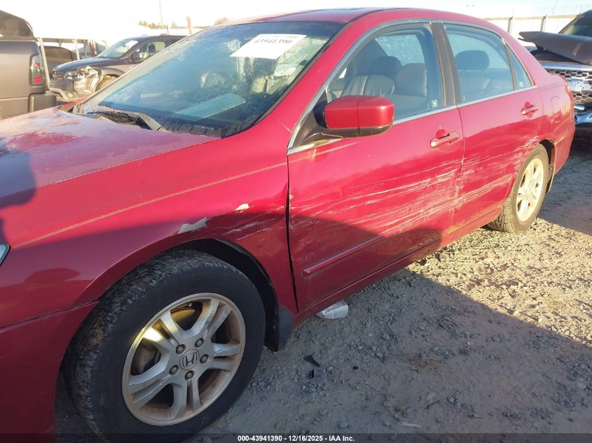 2007 Honda Accord 2.4 Ex VIN: 1HGCM568X7A188608 Lot: 43941390