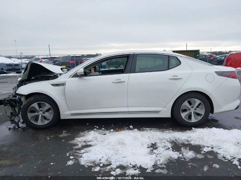 2015 Kia Optima Hybrid VIN: KNAGM4ADXF5077253 Lot: 43941391