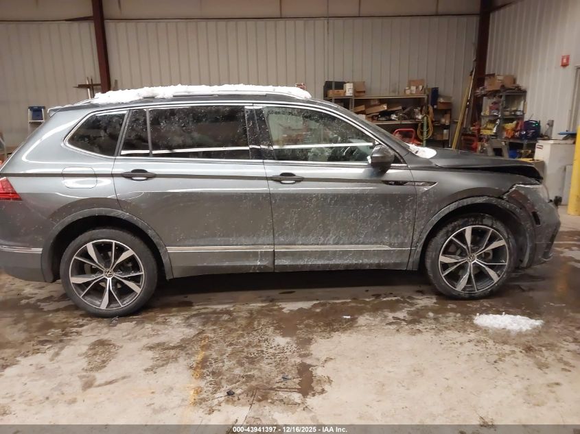 2022 Volkswagen Tiguan 2.0T Sel R-Line VIN: 3VV4B7AX3NM145247 Lot: 43941397