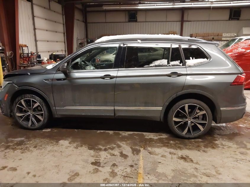 2022 Volkswagen Tiguan 2.0T Sel R-Line VIN: 3VV4B7AX3NM145247 Lot: 43941397