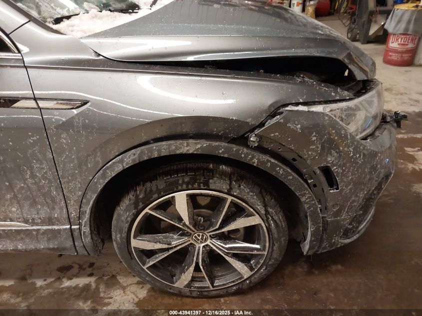 2022 Volkswagen Tiguan 2.0T Sel R-Line VIN: 3VV4B7AX3NM145247 Lot: 43941397