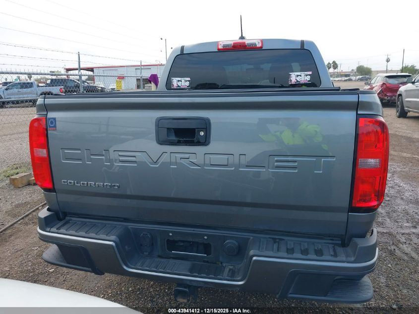 2021 Chevrolet Colorado 2Wd Short Box Wt VIN: 1GCGSBEA0M1117938 Lot: 43941412