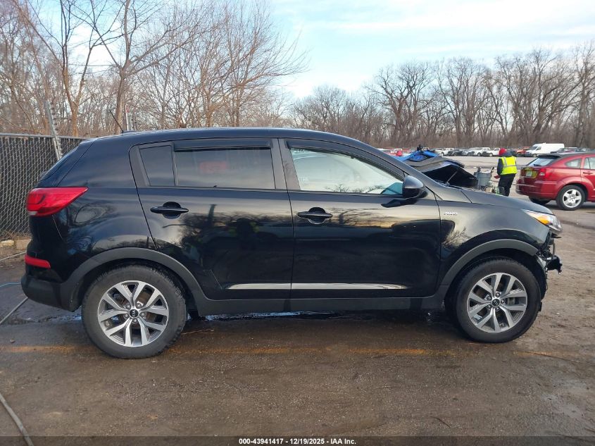 2016 Kia Sportage Lx VIN: KNDPBCAC4G7856874 Lot: 43941417