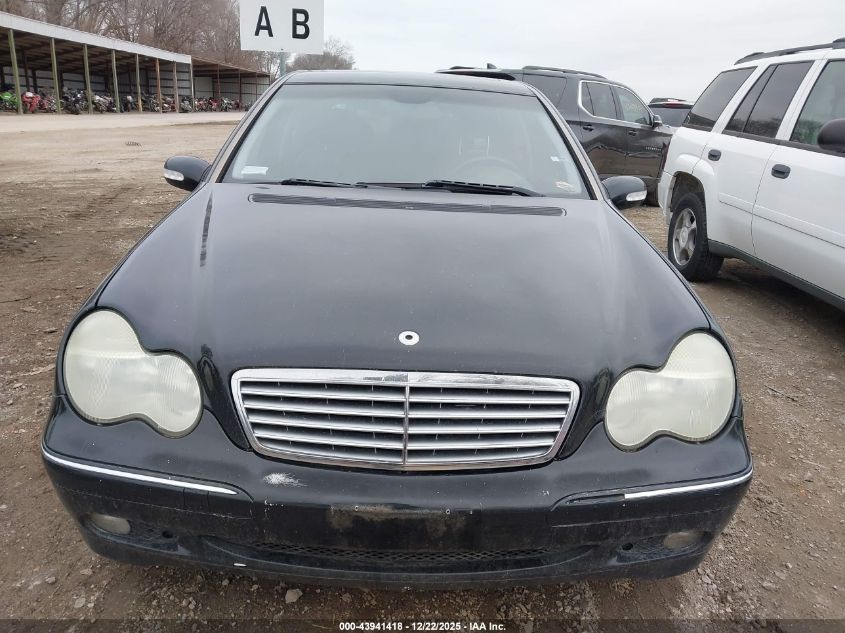 2004 Mercedes-Benz C 320 4Matic VIN: WDBRF84JX4F537452 Lot: 43941418