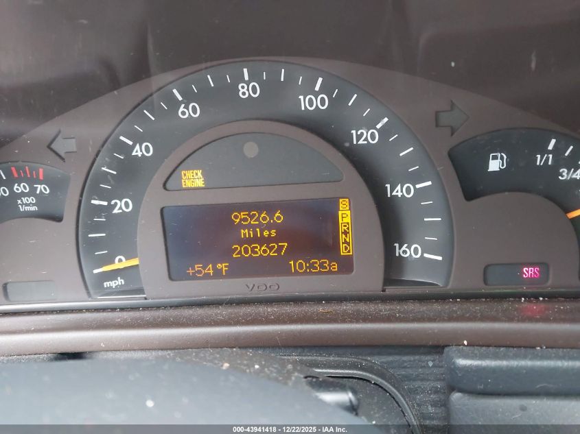 2004 Mercedes-Benz C 320 4Matic VIN: WDBRF84JX4F537452 Lot: 43941418