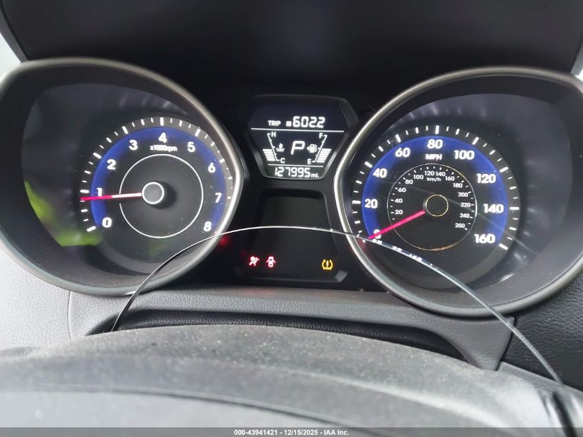 2016 Hyundai Elantra Se VIN: 5NPDH4AE7GH698938 Lot: 43941421