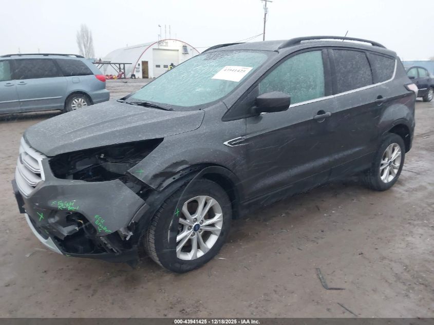 2018 Ford Escape Sel VIN: 1FMCU9HD7JUA31877 Lot: 43941425