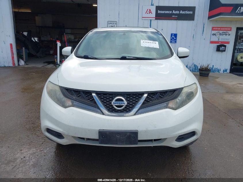 2011 Nissan Murano S VIN: JN8AZ1MU4BW069100 Lot: 43941428